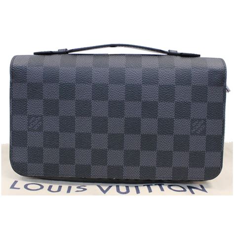 louis vuitton black checkered wallet|louis vuitton damier graphite.